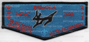 Patch Scan of PAMOLA LODGE 2018 NOAC BLACK