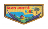 K124315 - PEE DEE AREA COUNCIL - NOAC 2015 FLAP (GOLD) Pee Dee Area Council #552 - merged with Indian Waters Council #553