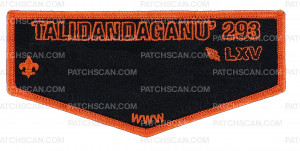 Patch Scan of TALIDANDAGANU' 293- 2022 Conclave Service Lodge 