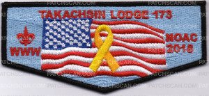 Patch Scan of Takachsin Lodge 173 (Ship Flap) NOAC 2018