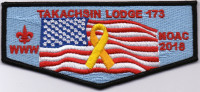 Takachsin Lodge 173 (Ship Flap) NOAC 2018 Sagamore Council #162
