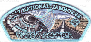 Patch Scan of Yucca Council 2017 National Jamboree JSP KW1874