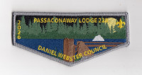 Passaconaway Lodge 220 Flap Set Daniel Webster Council #330