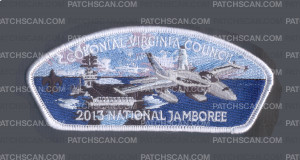 Patch Scan of CVC - 2013 JSP (AIRCRAFT CARRIER TAKEOFF)