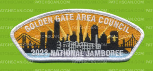 Patch Scan of GGAC 2023 NJ JSP skyline white border