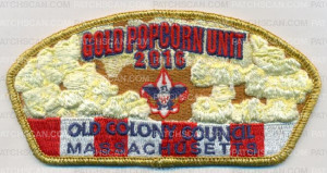 Patch Scan of Gold Popcorn Unit 2016 CSP