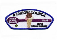 RAINBOW COUNCIL- 2013 JAMBOREE- STAFF- 212100 Rainbow Council #702