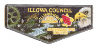 Konpaka Ketiwa Lodge 38 50th Anniversary Flap Illowa Council #133