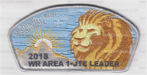 Patch Scan of 2018 WR AREA 1-JTE LEADER MIDNIGHT SUN CSP