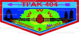 Patch Scan of High Performing Lodge Flap (PO 100923)