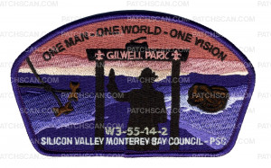 Patch Scan of LR 1344a- One Man One World One Vision (CSP)