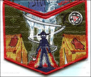 Patch Scan of Tschipey Actu Lodge NOAC 2015-Deer and Castle Pocket 