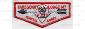Patch Scan of Service Corps Flap 2023 (PO 100711)