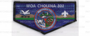 Patch Scan of Woa Cholena Northern Tier flap