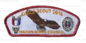 Patch Scan of EAGLE SCOUT 2016 CSP RED METALLIC