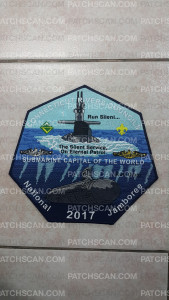 Patch Scan of CRC National Jamboree 2017 Back Patch #1