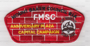 Patch Scan of Anniversary Plaza Capital Campaign