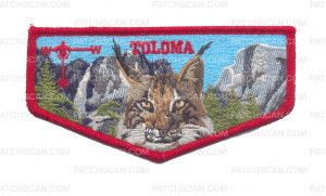 Patch Scan of K124331 - GREATER YOSEMITE COUNCIL - TOLOMA FLAP