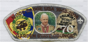 Patch Scan of 70th CSP-Wood Badge Silver