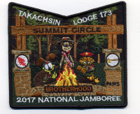 Takachsin Lodge Brotherhood OA Set  Sagamore Council #162