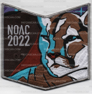 Patch Scan of CATAMOUNT LODGE NOAC 2022 BOTTOM SILVER