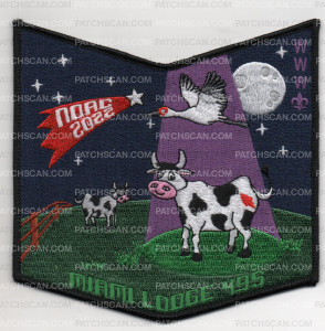 Patch Scan of MIAMI LODGE COW BOTTOM