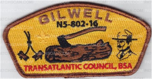 Patch Scan of Gilwell Yellow Fill