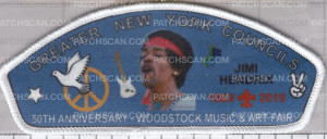 Patch Scan of Greater New york Council -Jimi Hendrix -379968-A