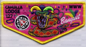 Patch Scan of Cahuilla Lodge 127 - Banquet