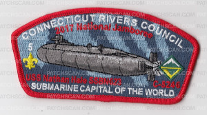 Patch Scan of CRC National Jamboree 2017 Nathan Hale #5