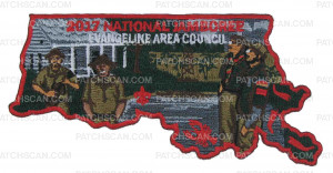 Patch Scan of Evangeline Area Council - Alligator