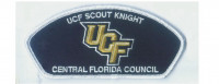 UCF Scout Knight white border) Central Florida Council #83