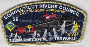 Patch Scan of CRC National Jamboree 2017 STAFF #56