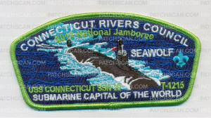 Patch Scan of CRC National Jamboree 2017 Connecticut