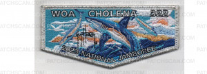 Patch Scan of 2023 National Jamboree Delegate Flap (PO 101183)