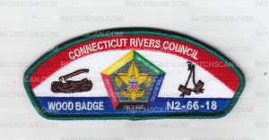 Patch Scan of CRC Wood Badge N2-66-18