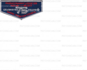 Patch Scan of Passaconaway Lodge 220 Pocket Set OA Flap