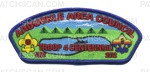 Patch Scan of Arbuckle Area Council Troop 4 Centennial CSP