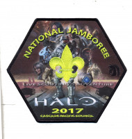 Halo 2017 National Jamboree Center Patch Cascade Pacific Council #492