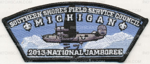 Patch Scan of 28373 - 2013 Jamboree B-24 Bomber JSP 1