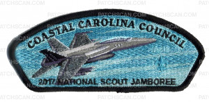 Patch Scan of Coastal Carolina Council 2017 National Jamboree JSP KW1979