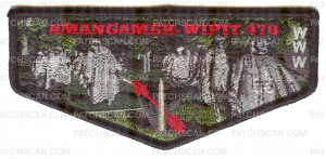 Patch Scan of Amangamek-Wipit 470 WWW Korean War Memorial Flap
