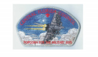 Popcorn For The Military CSP Air Force silver border Central Florida Council #83