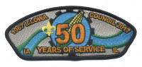 Illowa Council 1967 2017 50 Years of Service CSP Illowa Council #133