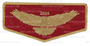 Patch Scan of Colonneh Lodge 137- 2024 OA Flap- Black