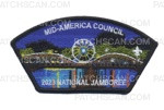 Patch Scan of Mid-America Council 2023 NSJ JSP ferris wheel