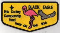 Black Eagle Lodge Supporter of Eric Cooley OA Flap Transatlantic Council #802