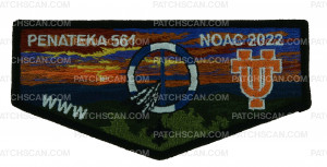 Patch Scan of Penateka 561 2022 NOAC Trader Flap