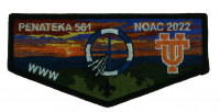 Penateka 561 2022 NOAC Trader Flap Texas Trails Council #561