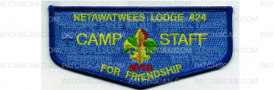 Patch Scan of Camp Staff Flap (PO 101351)
